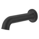 Round Non-Divertering Tub Spout in Spot Defense Matte Black