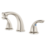 Pfirst Series 2-Handle 8" Widespread Bathroom Faucet in Brushed Nickel