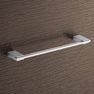 Towel Bar, 14 Inch, Square, Polished Chrome