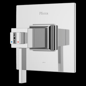 Verve Trim Kit for Thermostatic Shower in Polished Chrome