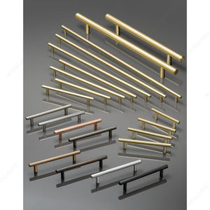 Richelieu BP205108195 Modern Steel Pull - 205, Brushed Nickel, Eco-Responsible Models, 4 1/4 in, 5 13/16 in