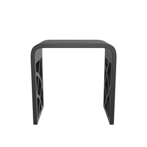DAX Solid Surface Bath Stool - 16-3/4 x 16-3/4 x 9-1/16 inches DAX-ST-05-B