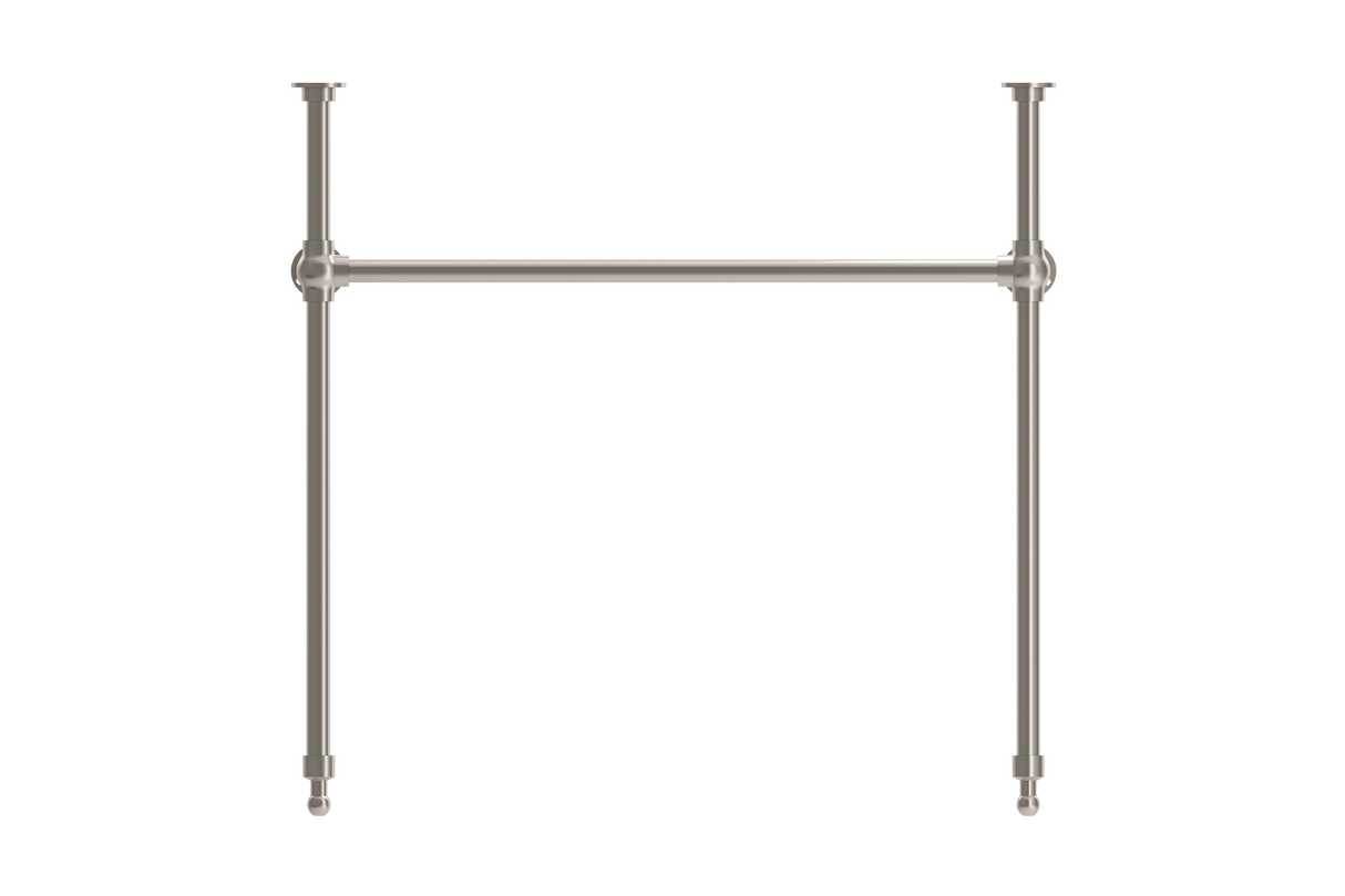 BOCCHI 3930 0001S Metal Console Leg Set in Satin Nickel