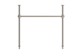 BOCCHI 3930 0001S Metal Console Leg Set in Satin Nickel