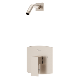 Pfirst Modern Shower Only Faucet in Brushed Nickel