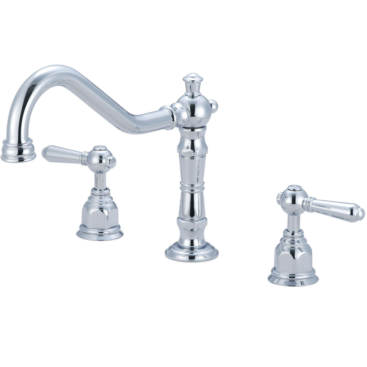 Pioneer 3AM400 Americana Two Handle Lavatory Widespread Faucet in Polished Chrome