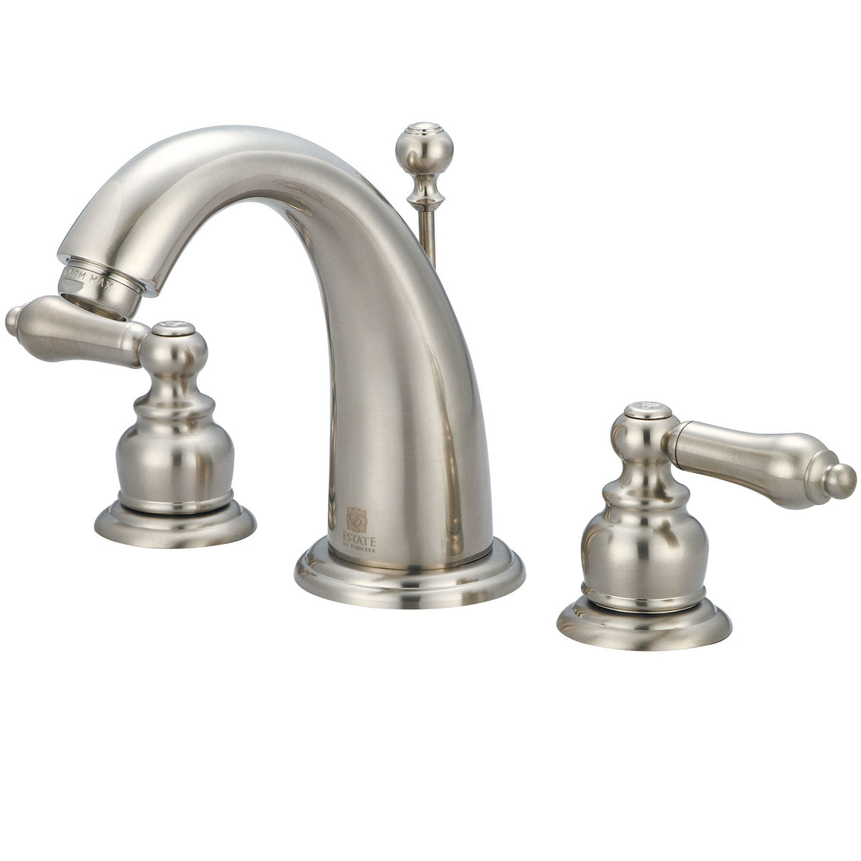 Pioneer 3BR400-BN Brentwood Two Handle Lavatory Widespread Faucet in Brushed Nickel