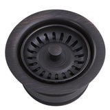 Nantucket Sink 3.5 Inch Extended Flange Disposal Kitchen Drain Brushed Oil Rubbed Bronze