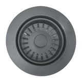 Basket Strainer Kitchen Drain For Granite Composite Sinks - Titanium