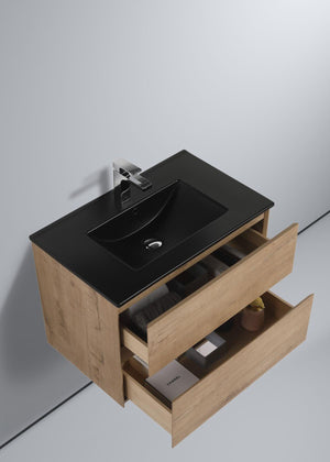 Blossom Assisi 30" Vanity - Eco-Friendly Modern Minimalist Design with Soft-Closing Drawers