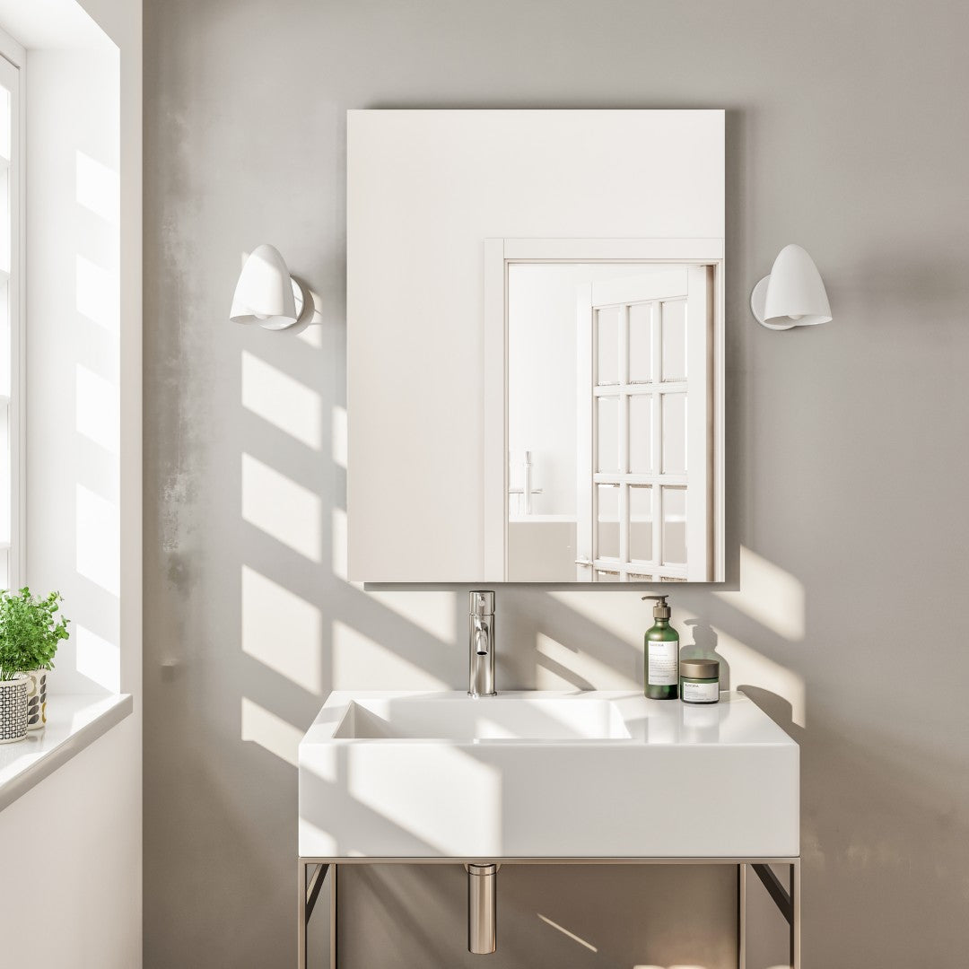 Eviva Sleek 24" x 30" Rectangular Frameless Mirror