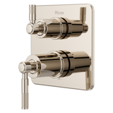 Hillstone Stacked Diverter Trim Kit in Polished Nickel