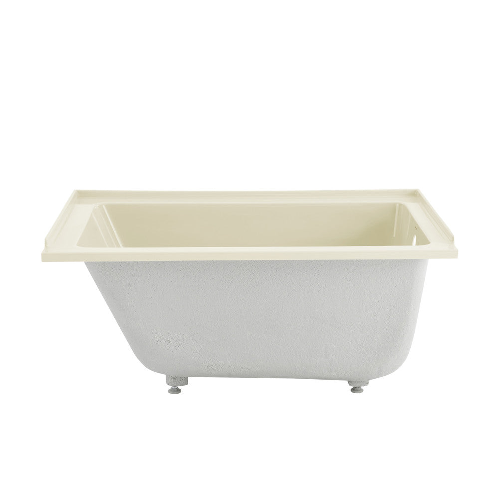 Voltaire 48" X 32" Right-Hand Drain Alcove Bathtub in Bisque