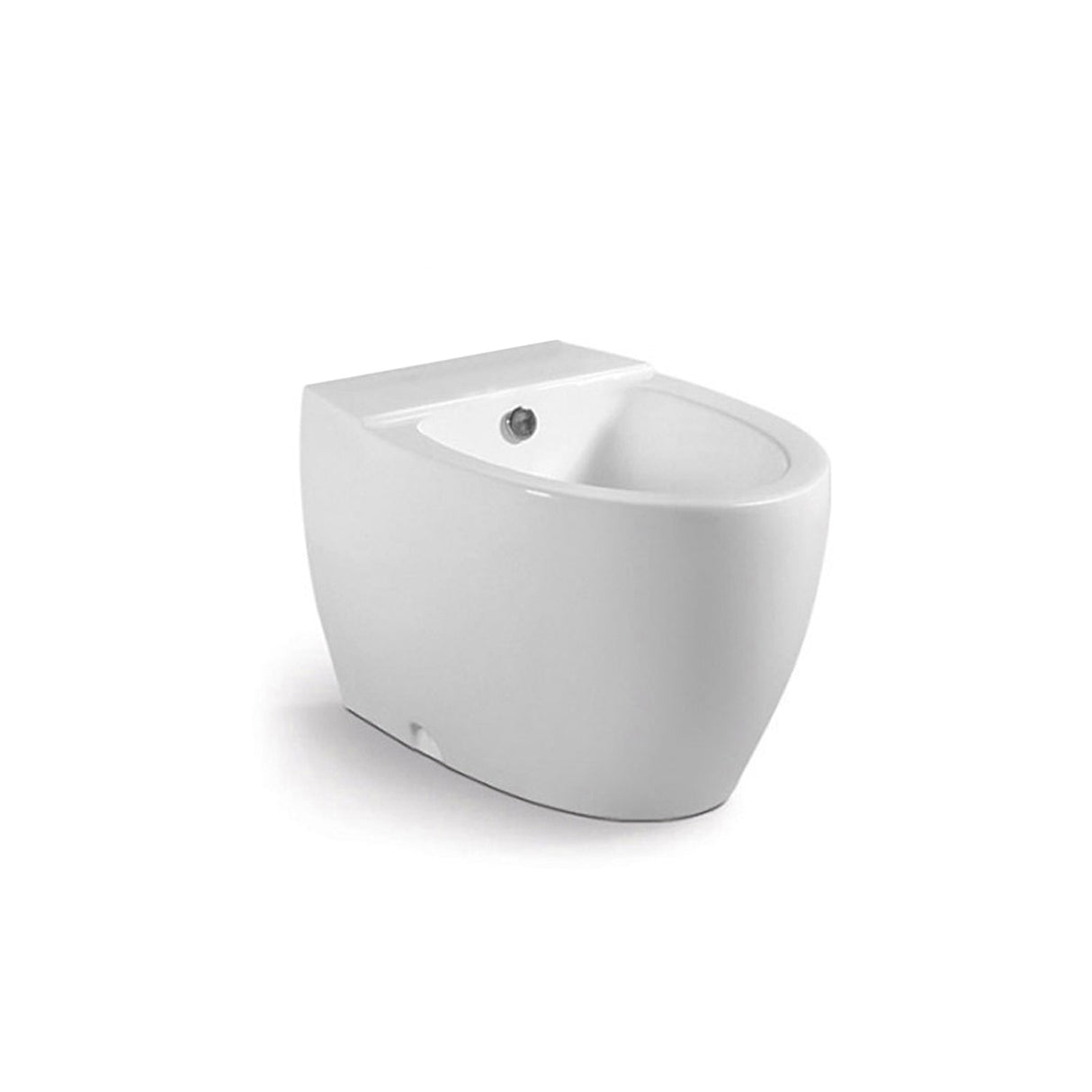 DAX Ceramic Modern Square Bidet, White BSN-1101
