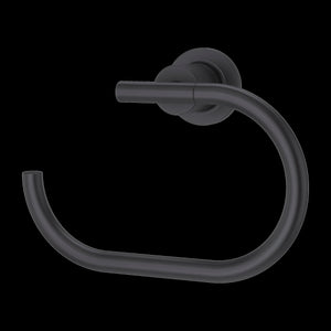 Contempra Towel Ring in Matte Black