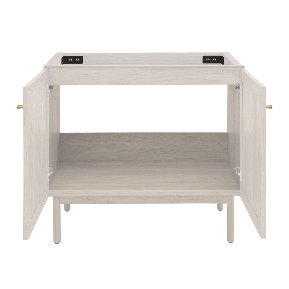 Classe 36" Bathroom Vanity in White Oak- Cabinet