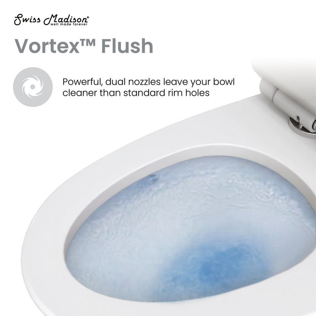 St. Tropez One-Piece Elongated Toilet, 14" Rough-In 1.1/1.6 gpf