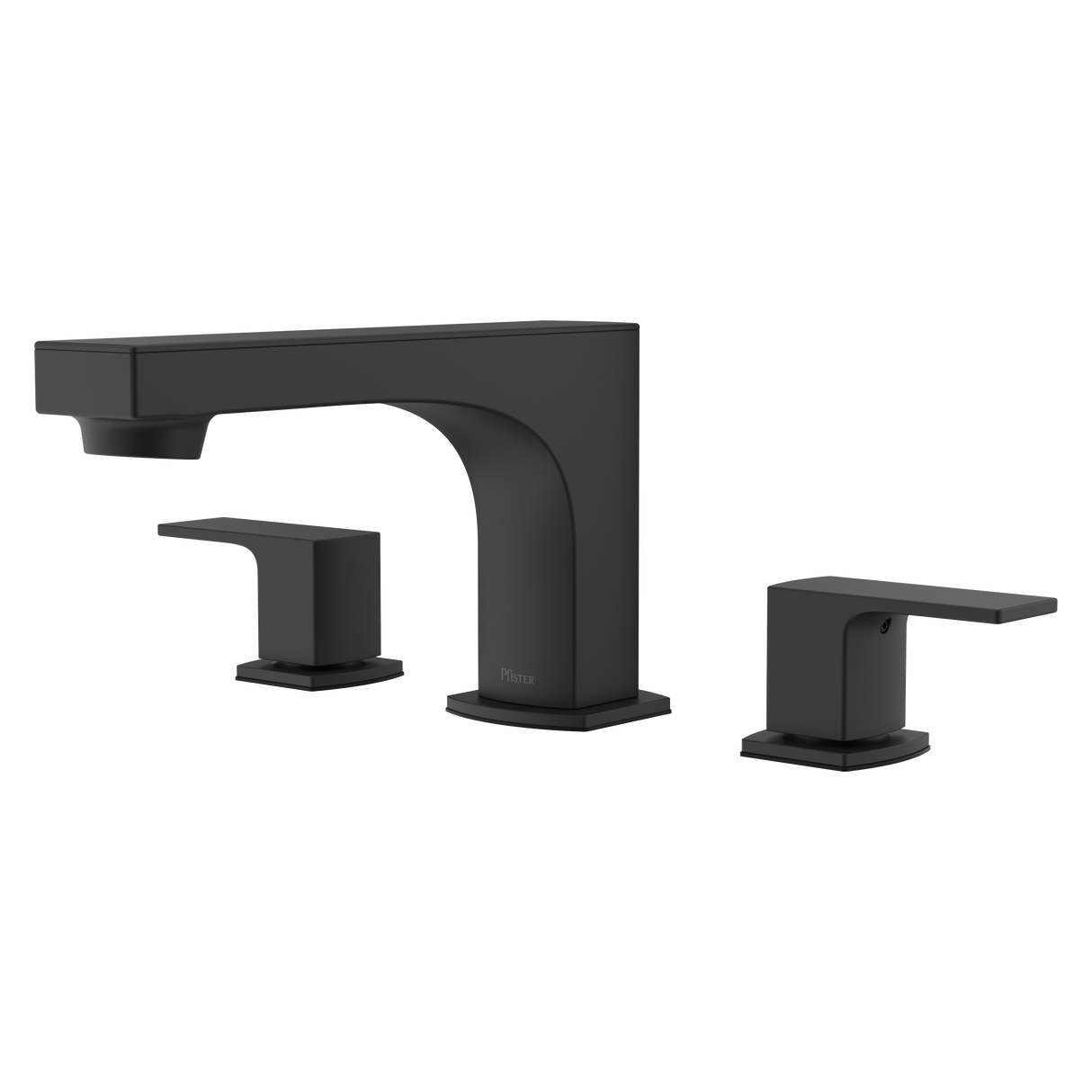 Pfirst Modern Roman Tub Faucet in Matte Black