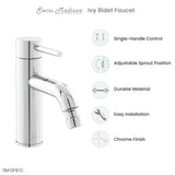 Ivy Bidet Faucet in Chrome