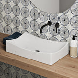 Marseille 25.5” Rectangle Vessel Bathroom Sink