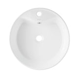 Monaco Round Vessel Sink with Faucet Mount