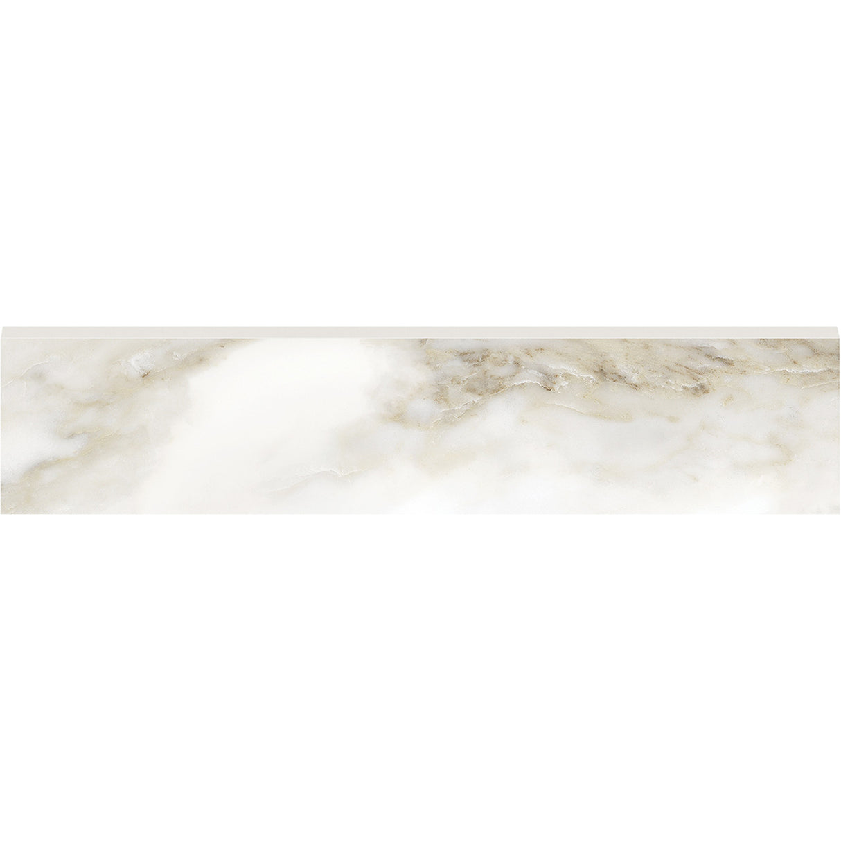 Anatolia Tile 3X12 Bn La Marca Calacatta Honed & Rectified Bullnose 4502-0292-0 Calacatta Paonazzo 3x12 Bullnose Honed - premium natural stone mosaic tile from Anatolia Tile, available at PoshHaus showroom in Keene, NH
