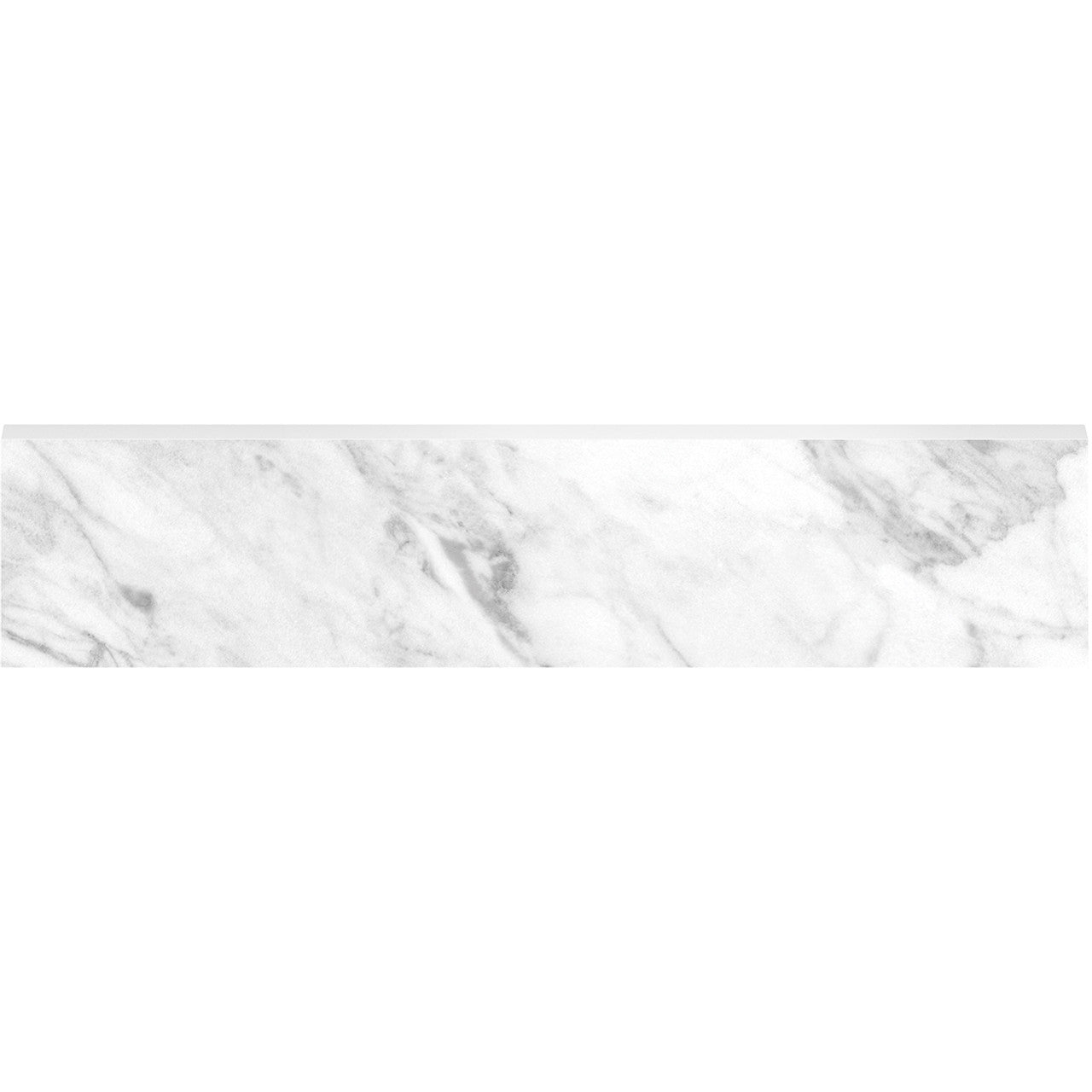 Anatolia Tile 3X12 Bn La Marca Statuarietto Polished & Rectified Bullnose 4502-0282-1  - premium natural stone mosaic tile from Anatolia Tile, available at PoshHaus showroom in Keene, NH