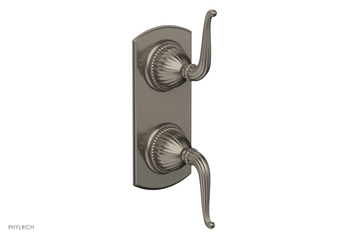 Phylrich 4-376-15A Georgian & Barcelona Volume Control/Diverter Trim - Lever Handle 4-376 - Pewter