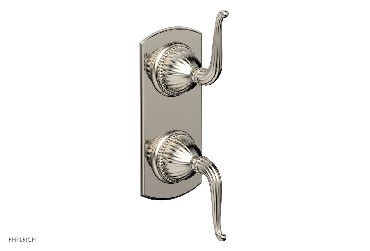 Phylrich 4-376-014 Georgian & Barcelona Volume Control/Diverter Trim - Lever Handle 4-376 - Polished Nickel