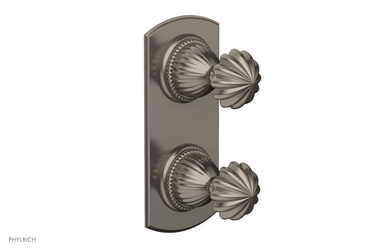 Phylrich 4-382-15A Georgian & Barcelona Volume Control/Diverter Trim - Round Handle 4-382 - Pewter