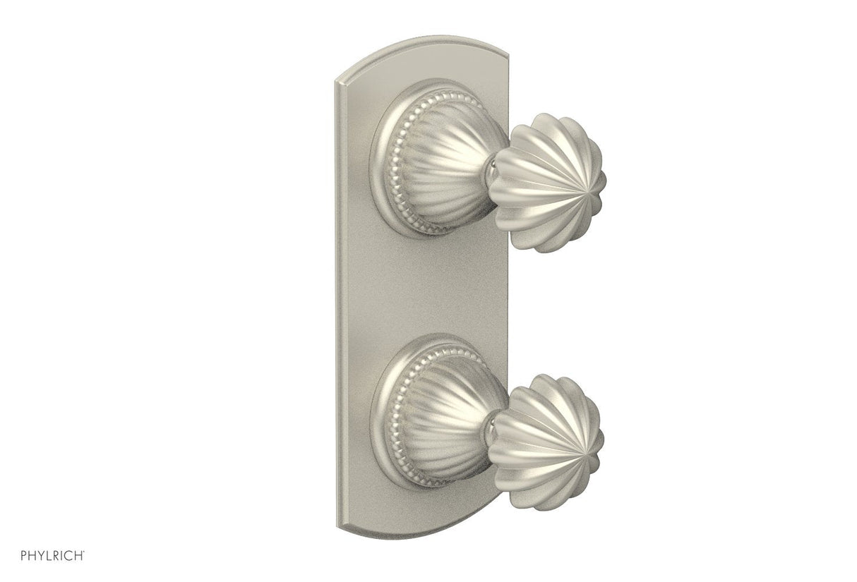 Phylrich 4-382-15B Georgian & Barcelona Volume Control/Diverter Trim - Round Handle 4-382 - Burnished Nickel