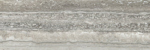 Anatolia Tile 4X12 La Marca Travertino Polished & Rectified 4500-0902-0 Travertino Instrata 4x12 Polished - premium natural stone mosaic tile from Anatolia Tile, available at PoshHaus showroom in Keene, NH
