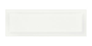 Anatolia Tile 4 X 12 Soho Canvas White Beveled Glossy Glazed Ceramic Wall Tile 4000-0173-0 Canvas White 4x12 Beveled - premium natural stone mosaic tile from Anatolia Tile, available at PoshHaus showroom in Keene, NH