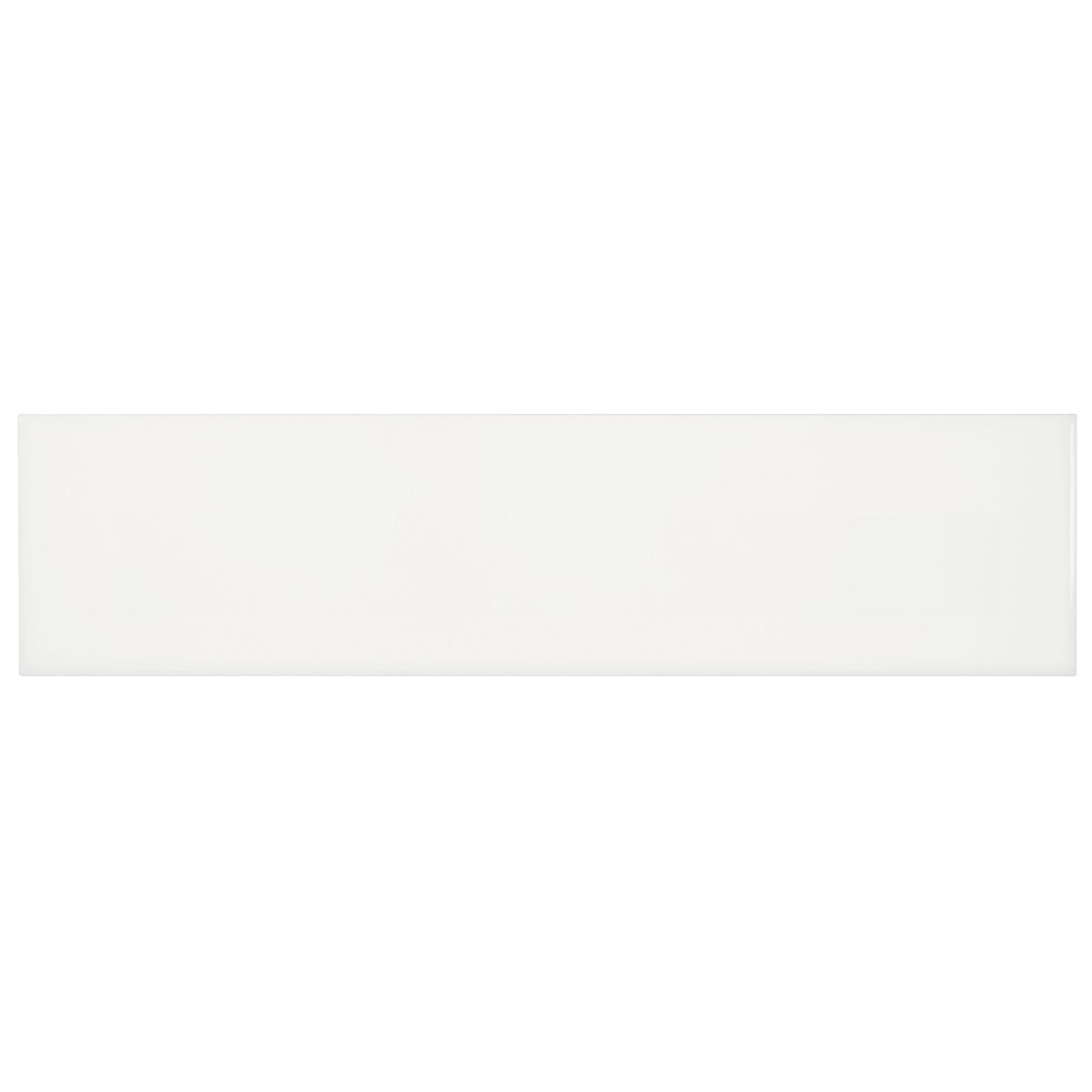Anatolia Tile 4 X 16 Soho Canvas White Matte Glazed Ceramic Wall Tile 4000-0171-0 Canvas White 4x16 Matte - premium natural stone mosaic tile from Anatolia Tile, available at PoshHaus showroom in Keene, NH