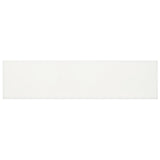 Anatolia Tile 4 X 16 Soho Canvas White Matte Glazed Ceramic Wall Tile 4000-0171-0 Canvas White 4x16 Matte - premium natural stone mosaic tile from Anatolia Tile, available at PoshHaus showroom in Keene, NH