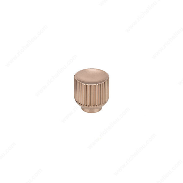 Richelieu 147226OBRZ Modern Metal Knob - 1472, Oriental Bronze, 1 1/32 in
