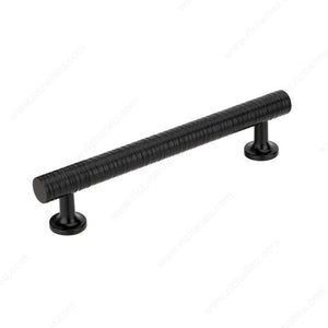 Richelieu 920812890 Modern Metal Pull - 9208, Black, 5 1/32 in, 6 5/16 in