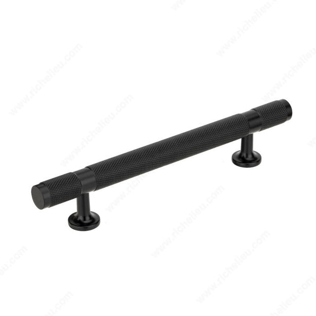Richelieu 899712890 Modern Metal Pull - 8997, Black, 5 1/32 in, 7 9/16 in