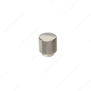 Richelieu 196526180 Modern Metal Knob -1965, Polished Nickel, 1 1/32 in
