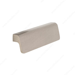 Richelieu 174364195 Modern Metal Pull - 1743, Brushed Nickel, 2 17/32 in, 3 5/32 in