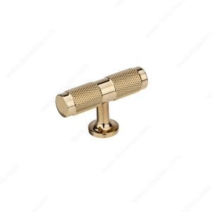 Richelieu 899760157 Modern Metal Knob - 8997, Polished Gold