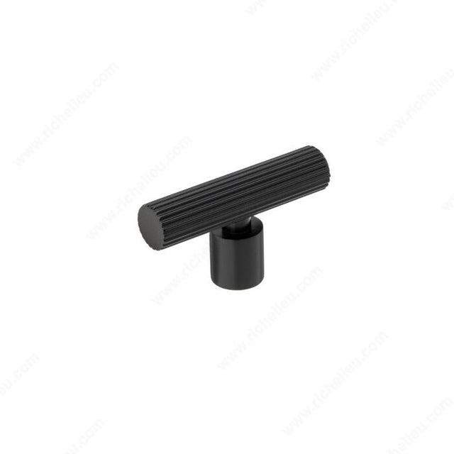 Richelieu 97306090 Modern Metal Knob - 9730, Black