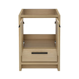 Virage 24 Freestanding, Bathroom Vanity in Natural Oak Cabinet Only