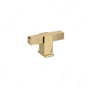 Richelieu 922060157 Modern Metal Knob - 9220, Polished Gold