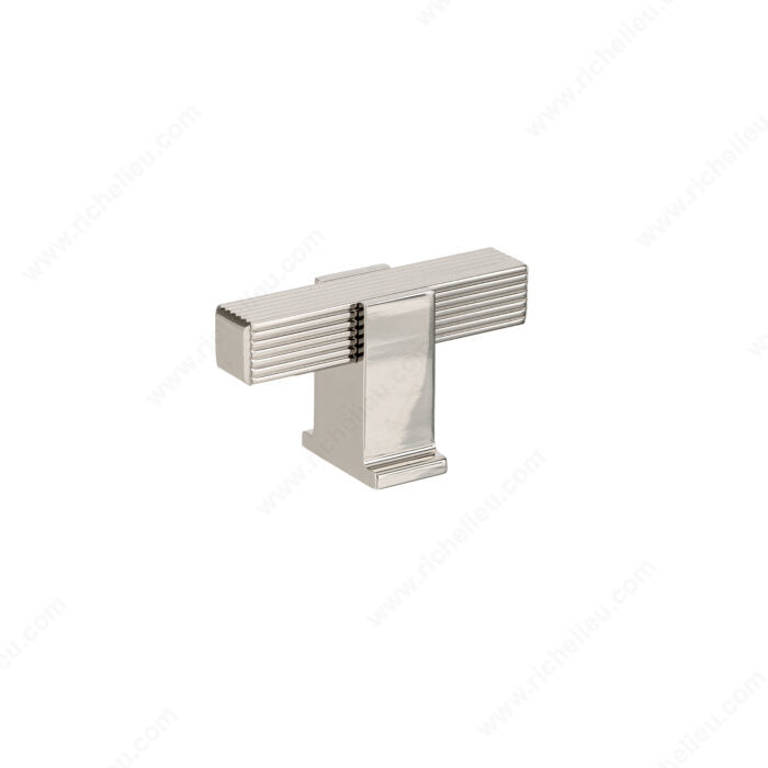 Richelieu 922060180 Modern Metal Knob - 9220, Polished Nickel