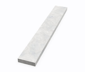 Swanstone VT-21-3SS 3/8" x 3" x 21" Sidesplash Ellipse Vanity Tops in Ice VT02103SS.130
