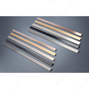 Richelieu 174364195 Modern Metal Pull - 1743, Brushed Nickel, 2 17/32 in, 3 5/32 in