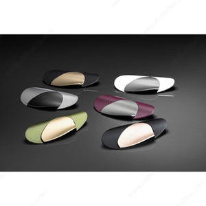 Richelieu 225496219900 Modern Metal Pull - 2254, Matte Black / Ravello Gray
