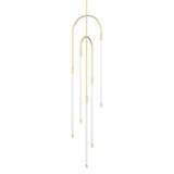 Alora PD317005NB HONOUR LED PENDANT NATURAL BRASS 50W 120VAC WITH LED DRIVER 2700K 90CRI