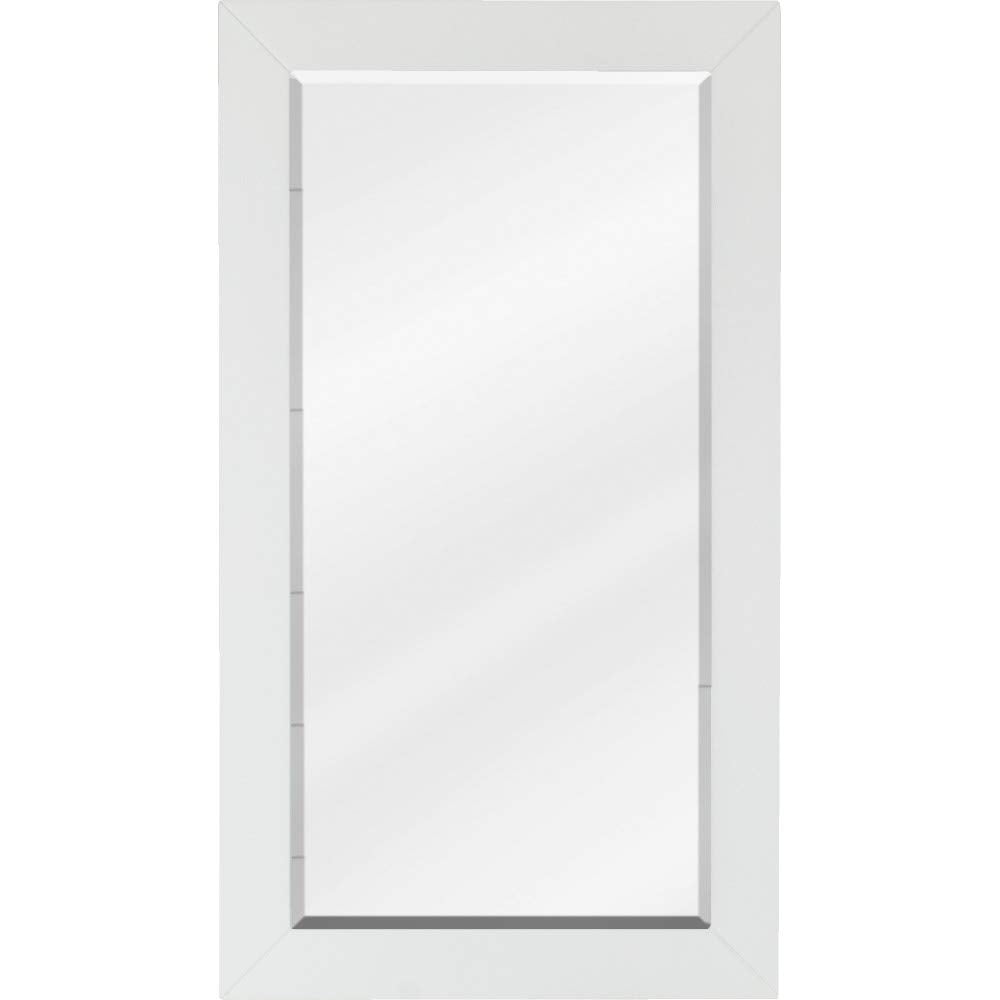 Jeffrey Alexander MIR2CAD-16-WH 16 W x 1" D x 28" H White Cade mirror